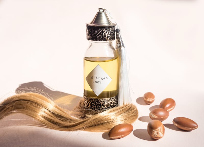 olio argan per capelli