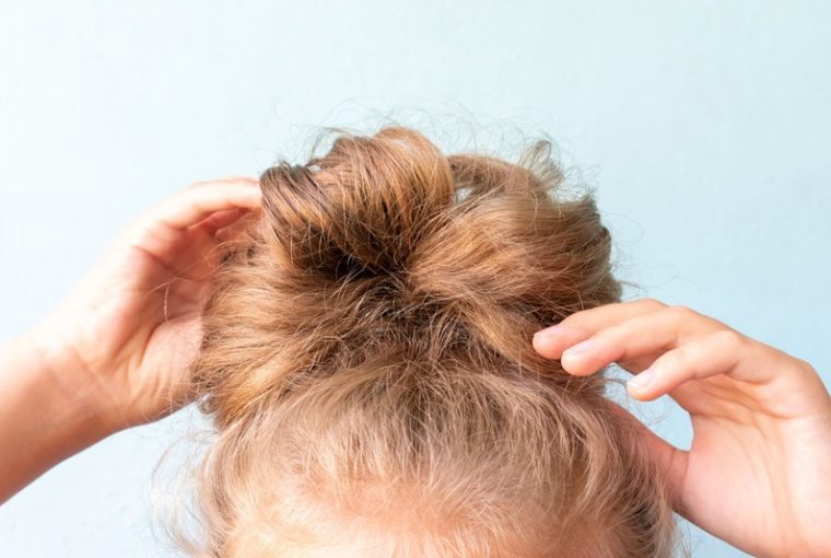 messy bun