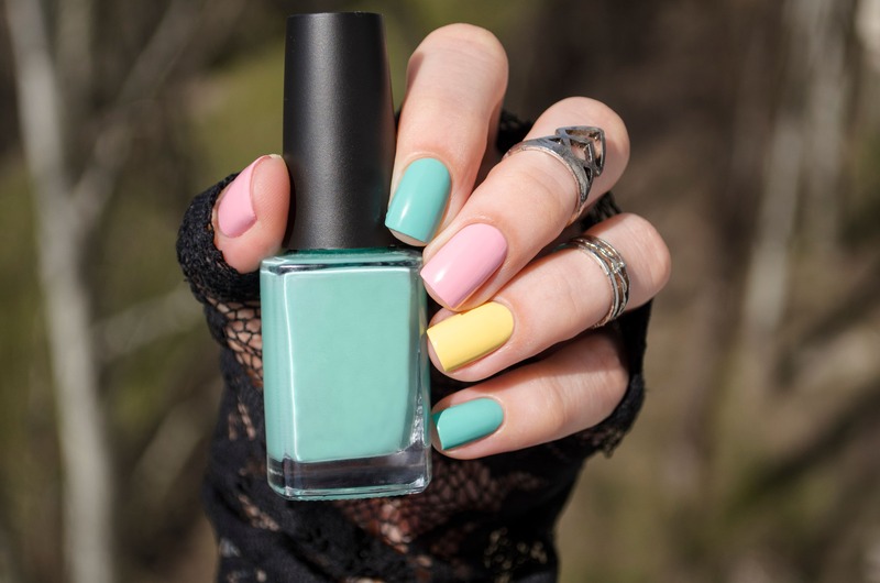 unghie per macarons nails