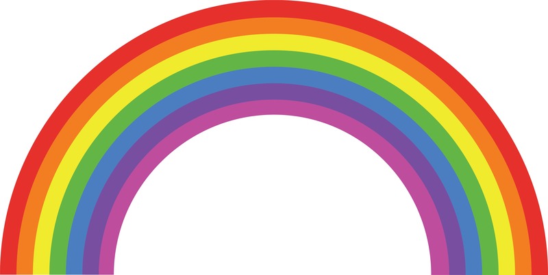 colori arcobaleno disegno